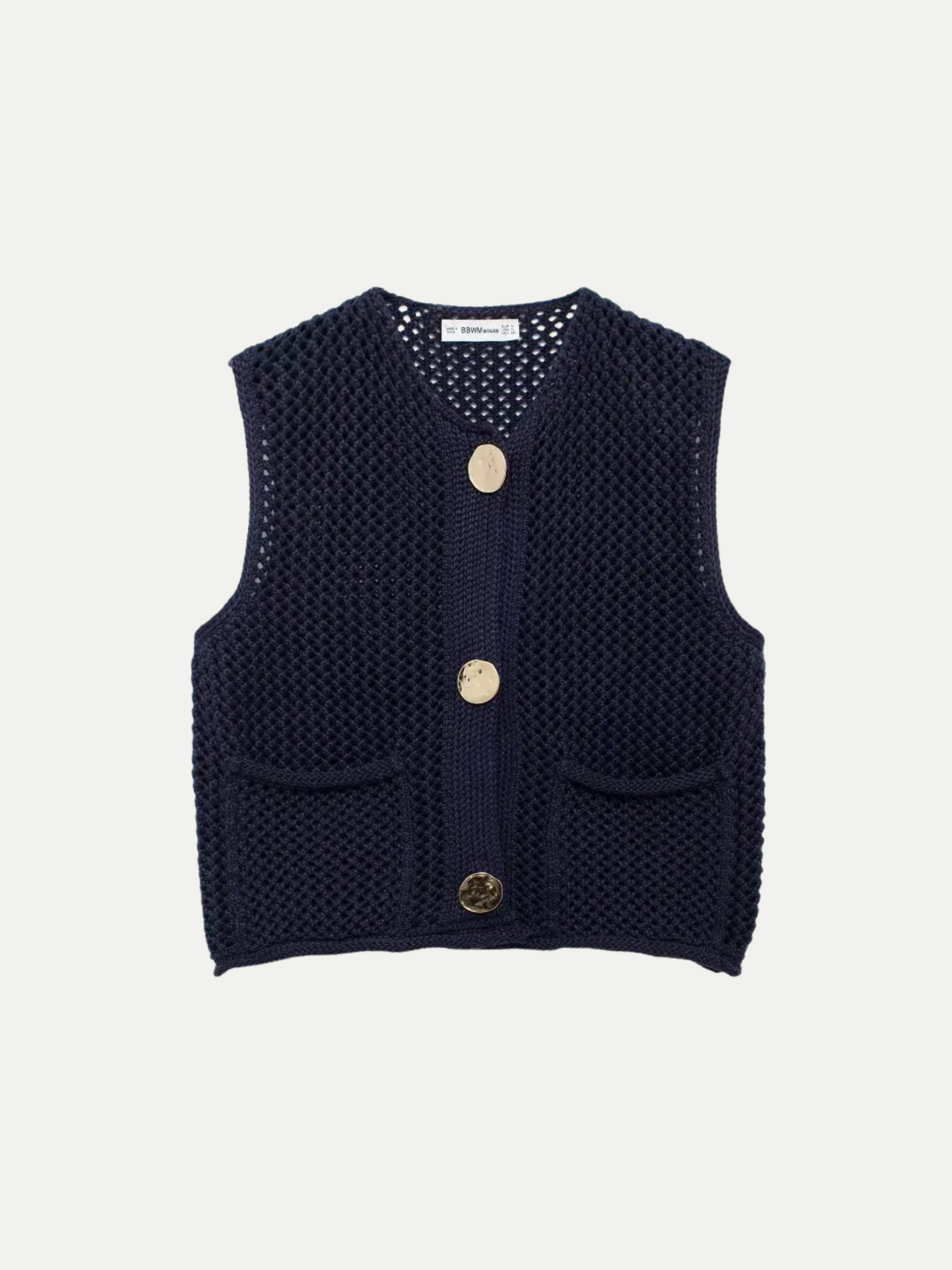Cardigan Knit Vest