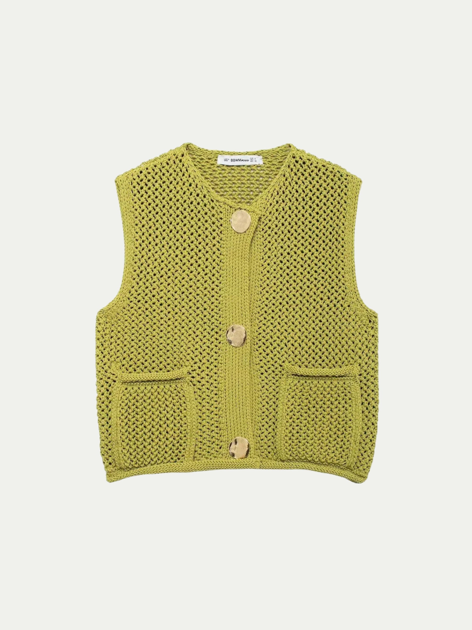 Cardigan Knit Vest