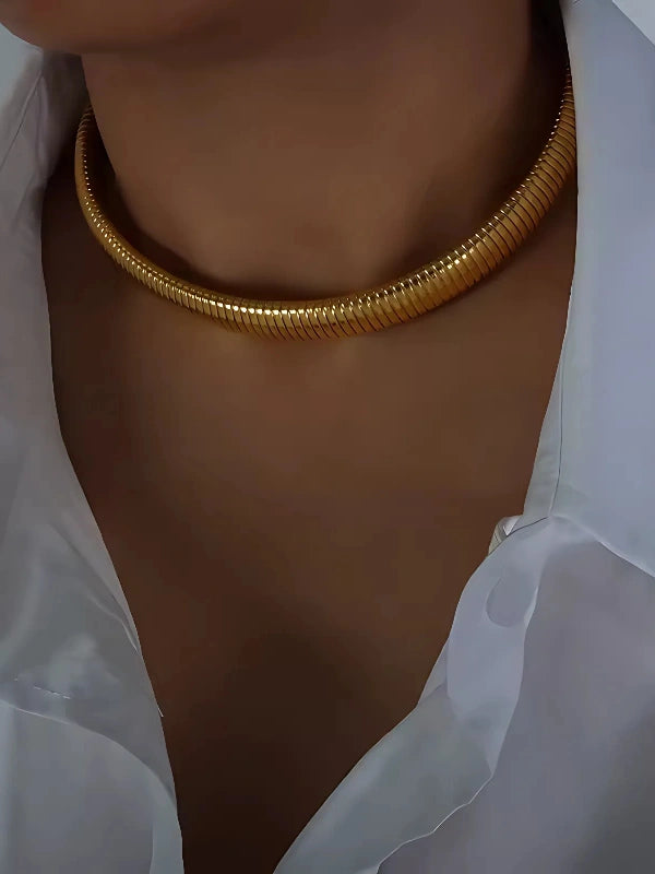 Minerva Gold Necklace