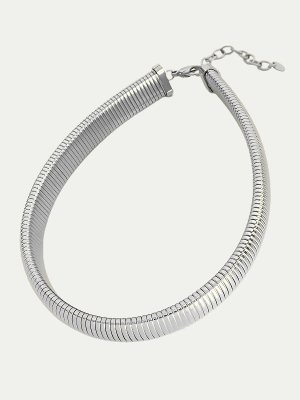 Minerva Silver Necklace